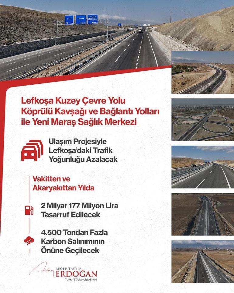687d1911d13a6e6d2d96d216 Cumhurbaşkanı Erdoğan'dan KKTC'deki açılış törenlerine ilişkin paylaşım