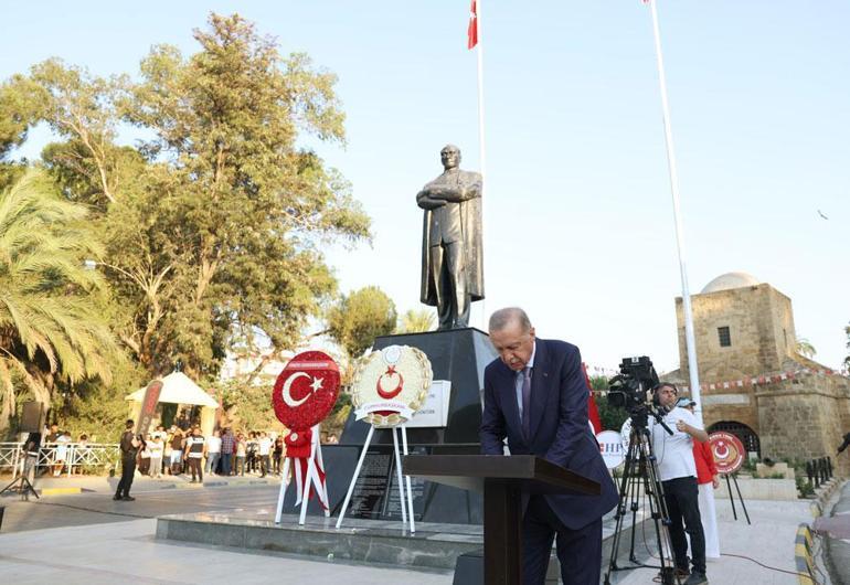 687d1ad4d13a6e6d2d96d229 Cumhurbaşkanı Erdoğan'dan KKTC'deki açılış törenlerine ilişkin paylaşım