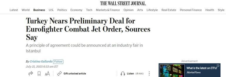 687e2500280d2d4b642c6414 SON DAKİKA: EUROFIGHTER TÜRKİYE ANLAŞMASI: WSJ İDDİASI: ANLAŞMA BU HAFTA İSTANBUL'DA BİR FUARDA DUYURULACAK!