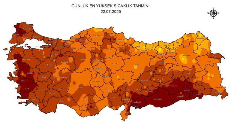 687f390d407805e46c03c766 Son dakika... Meteoroloji uyardı! Kavurucu sıcaklar başladı: Şehirler alev alev yanacak