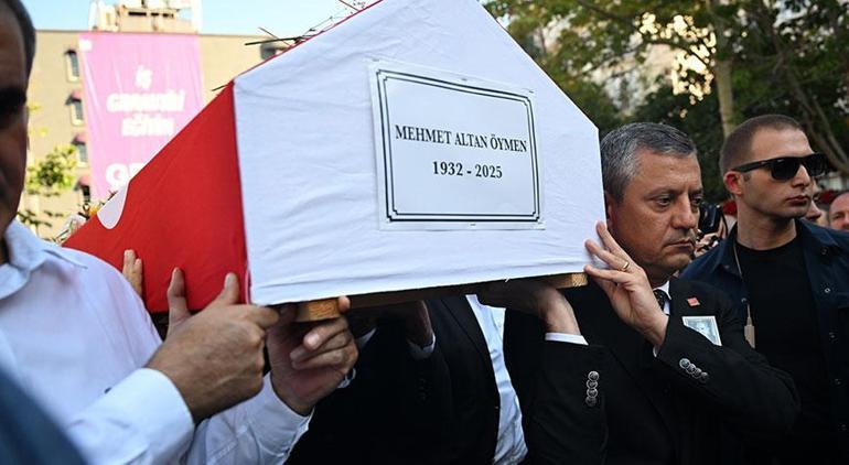 687fb593d13a6e6d2d96de21 Eski CHP Genel Başkanı Altan Öymen son yolculuğuna uğurlandı