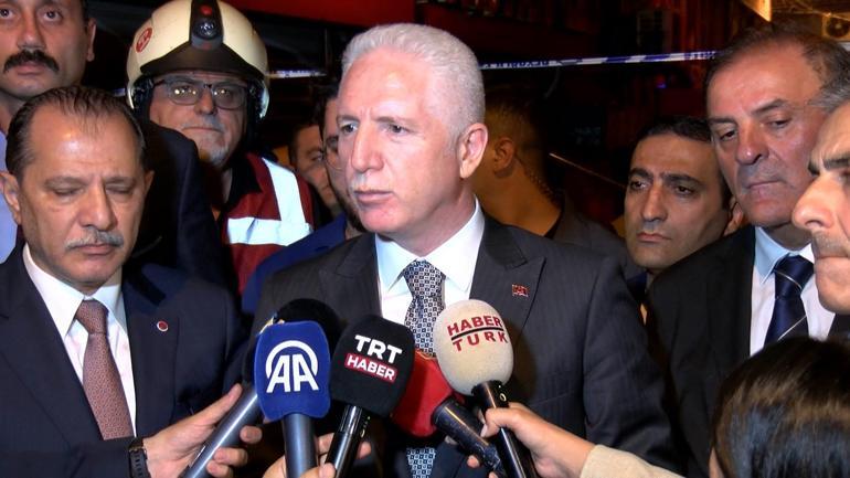 Beyoğlunda büfedeki patlama anı kamerada Hasar gündüz ortaya çıktı