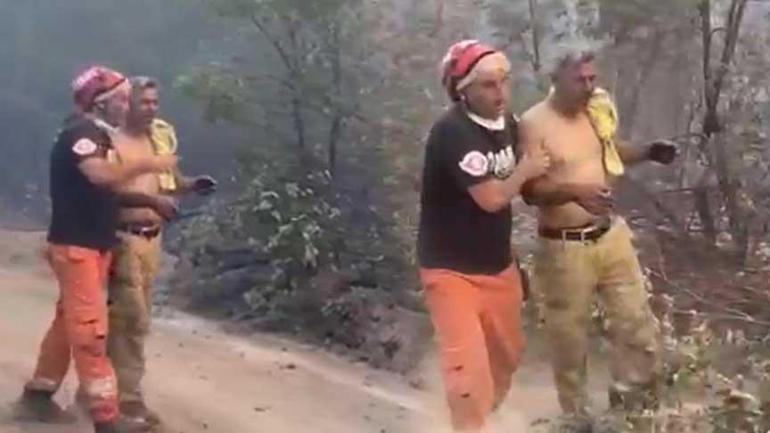 688242a4e25e42c8919a48dc Yangında şehit olan AKUT ekibinin son görüntüsü ortaya çıktı