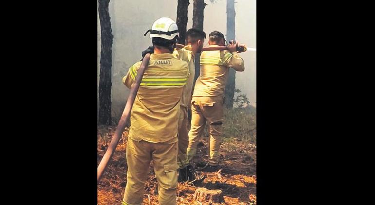 Se sumergieron en fuego, no pudieron regresar