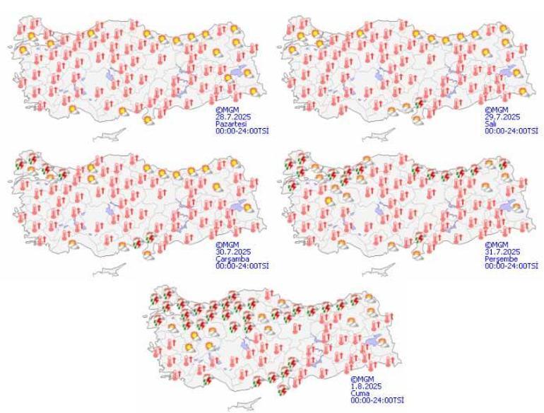 68860a1fa24008c540a881cb SON DAKİKA HAVA DURUMU HABERİ: Yağmur yağacak mı, nereye yağacak? İstanbul ve birçok kent için sağanak alarmı