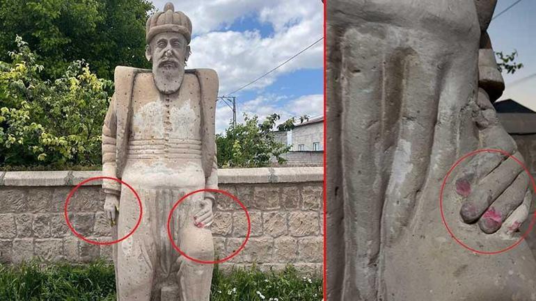 6886122fa24008c540a88220 Mimar Sinan’a saygısızlık! Tarihi heykele yapılanlar tepki çekti