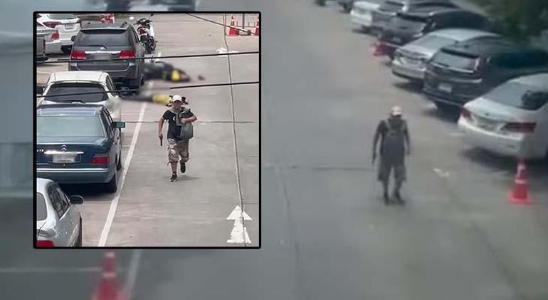Turistlerin gözdesi kan gölüne döndü: Bangkokta pazar yerine silahlı saldırı