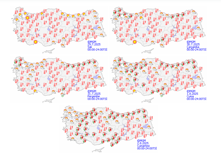 688745903f27d3361d15301e İstanbullular nefes alacak! Kavurucu sıcaklara mola: Meteoroloji'den sağanak uyarısı