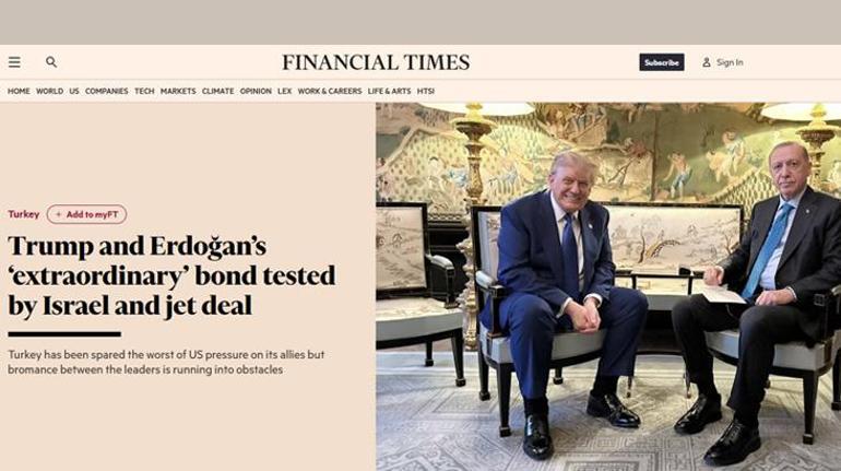688769f60e2c3c6ca8171a02 Financial Times yazdı: Erdoğan-Trump ilişkisini sınayan 2 temel kriz!