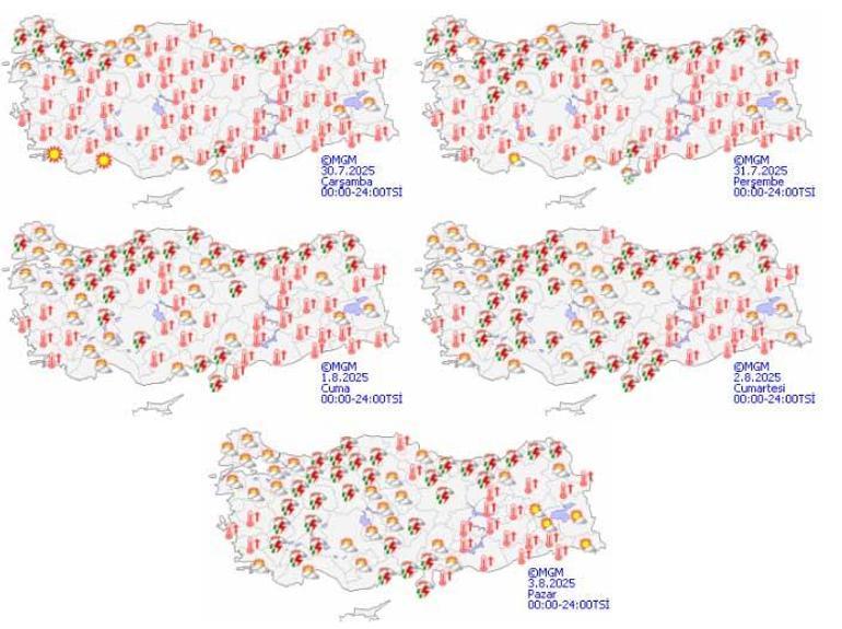 68889c25a24008c540a88982 SON DAKİKA HAVA DURUMU: Meteoroloji yarın için saat verip uyardı! İstanbul dahil: Gök gürültülü sağanak geliyor!