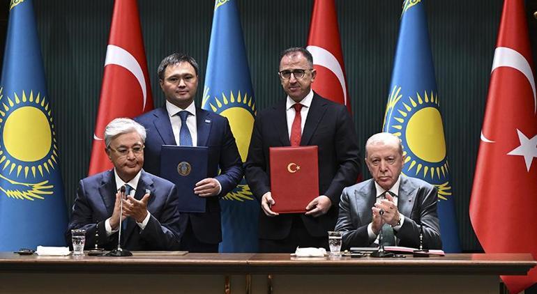 Türkiye ile Kazakistan arasında 20 anlaşma imzalandı