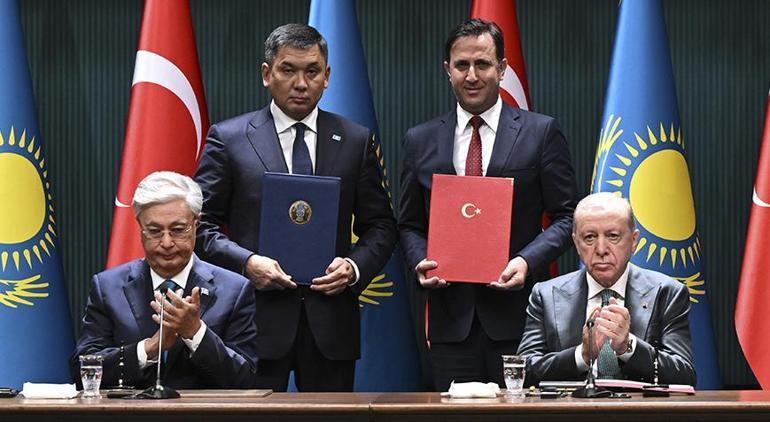 Türkiye ile Kazakistan arasında 20 anlaşma imzalandı