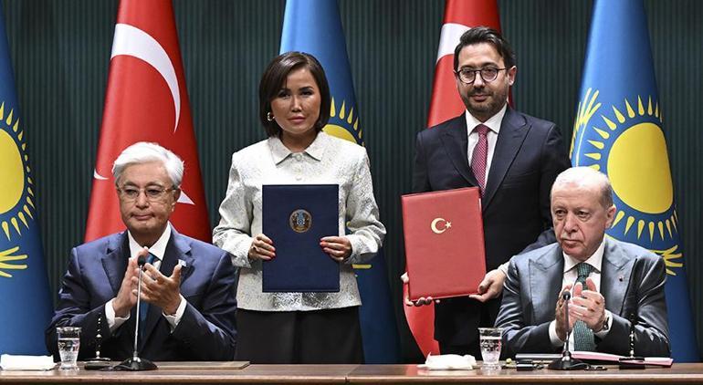 Türkiye ile Kazakistan arasında 20 anlaşma imzalandı