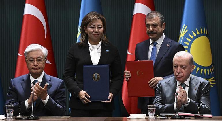 Türkiye ile Kazakistan arasında 20 anlaşma imzalandı