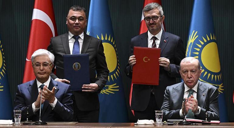 Türkiye ile Kazakistan arasında 20 anlaşma imzalandı