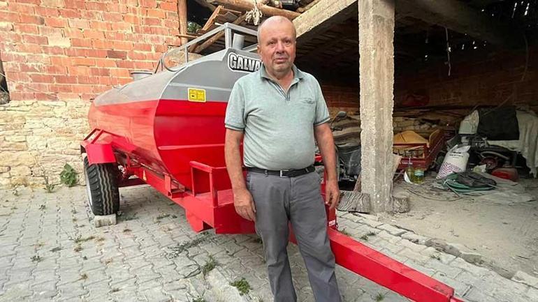6889ffe1a24008c540a88de7 Sosyal medya onu bu görüntüyle tanıdı! Çiftçiye anlamlı hediye