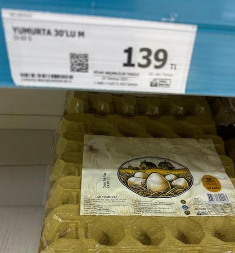 Markette 90 TL’ye kadar düşen yumurta fiyatı yeniden yükselişe geçti Nedeni belli oldu