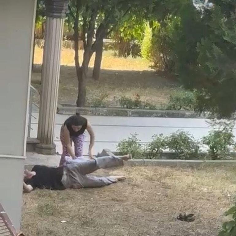 6890e8e13f27d3361d1553f4 Silahlı saldırıya uğrayan adamı gören kadının kahramanlığı takdir topladı