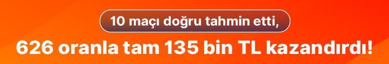 Misli’de haftanın kuponu… 10 maçı doğru tahmin etti, 626 oranla tam 135 bin TL kazandırdı