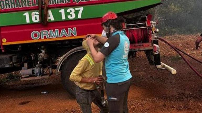 Se intervinieron 350 personas en 3 hospitales de campo en zonas de bomberos