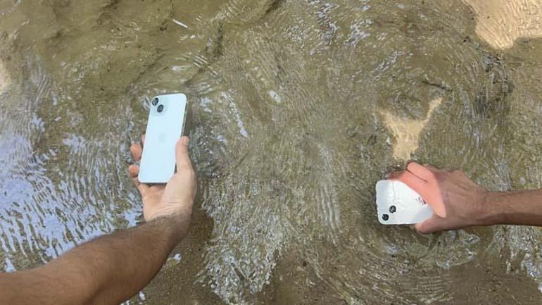 Usaron sus teléfonos móviles en agua enfriando: vemos alucinación desde el calor