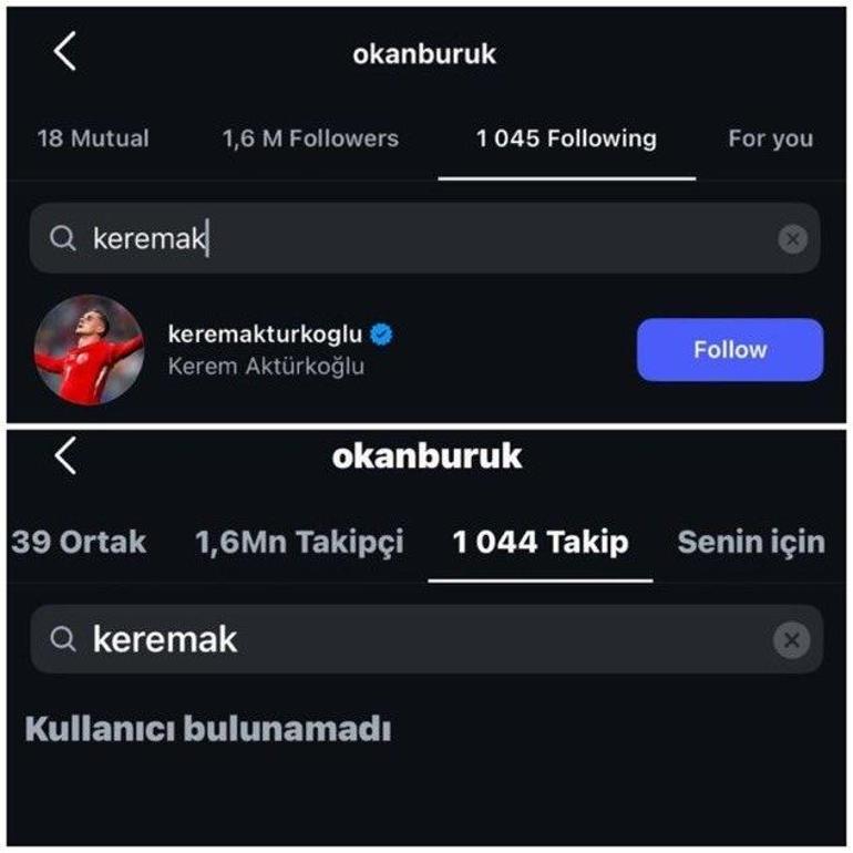 Okan Buruktan sürpriz Kerem Aktürkoğlu hamlesi Transferde Fenerbahçe gelişmesi