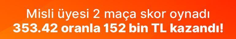 Misli üyesi 2 maça skor oynadı, 353.42 oranla 152 bin TL kazandı