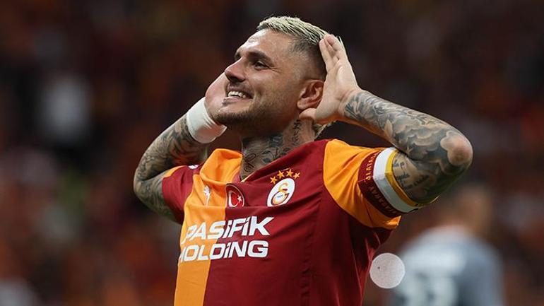 Galatasarayda Mauro Icardi fırtınası Golle geri döndü