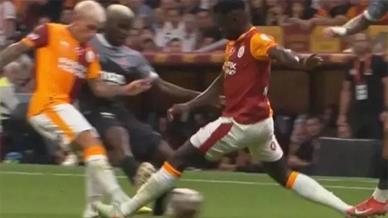 Galatasaray maçında tartışma yaratan pozisyon Eski hakemler değerlendirdi: Temiz bir gol değil