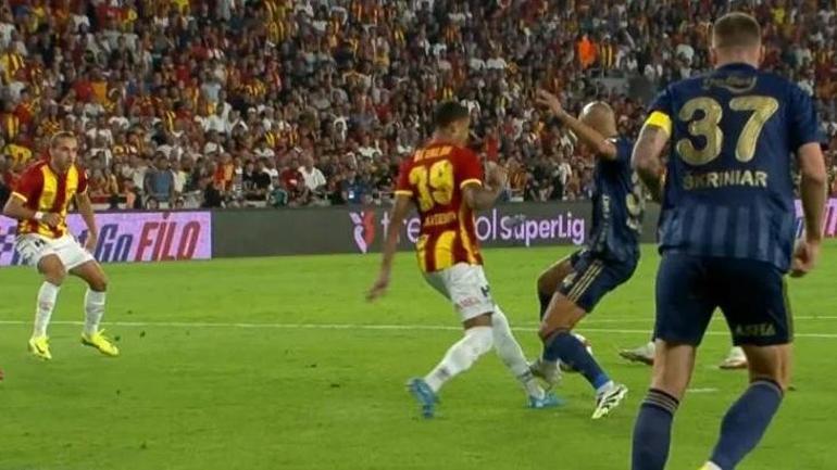 Göztepe - Fenerbahçe maçındaki kırmızı kart ve penaltı kararları doğru mu Elmacık kemiğine gelse kırar