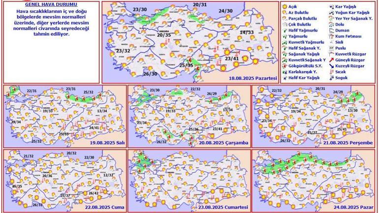 Son dakika... Meteoroloji uyardı Sıcak hava geri geliyor: İstanbul için o günü işaret etti