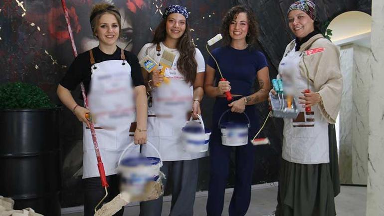 68a2e2ab4e053962fef3d361 3 çocuk annesi söylenenlere aldırış etmedi, 6 kişilik 'kadın' ekibi kurdu! ‘Görenler bize hayran kalıyor’