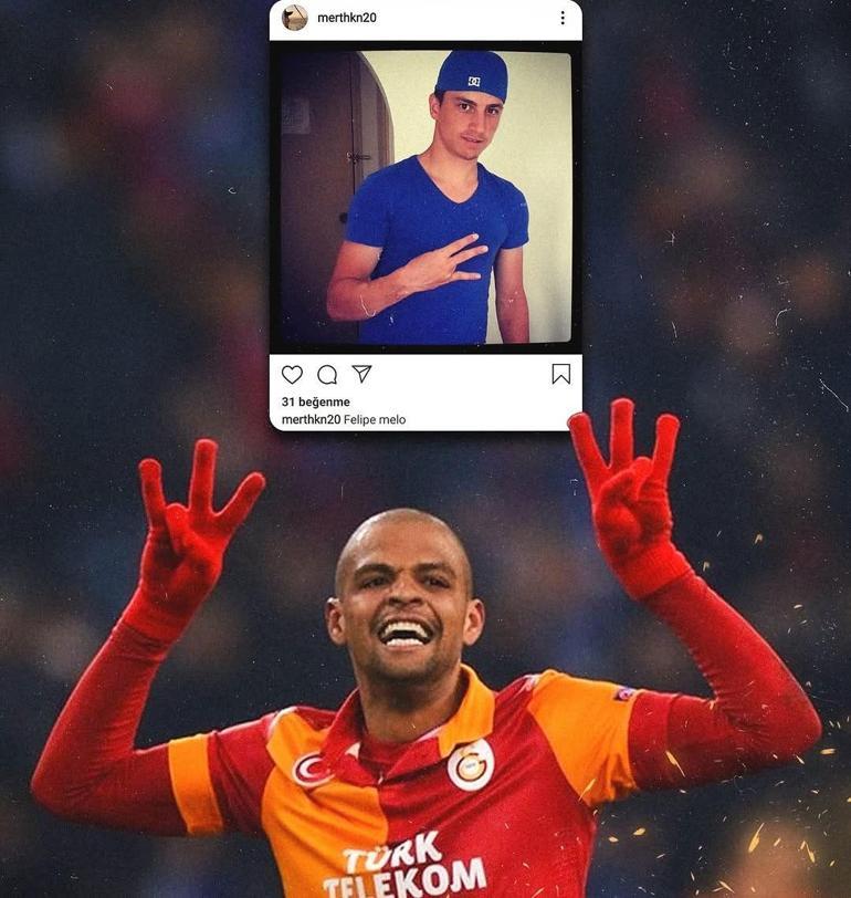 Felipe Melodan Mert Hakan Yandaşa olay gönderme