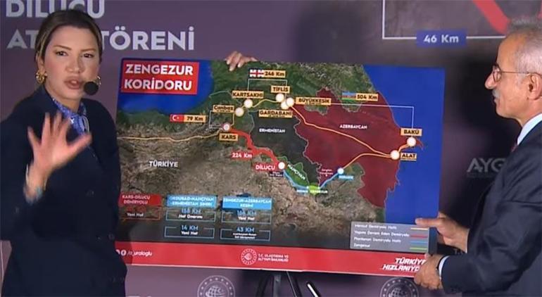 Zengezur koridoru için geri sayım Bakan Uraloğlu CNN TÜRKte detayları açıkladı