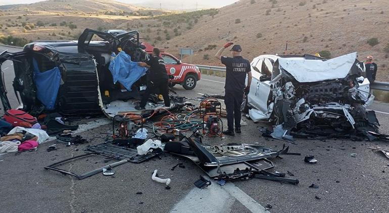Massacre-like accident on Malatya-Kayseri highway: 4 dead, 2 injured
