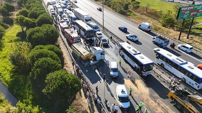 Accident on the TEM Highway, traffic stopped. There are dead and injured.