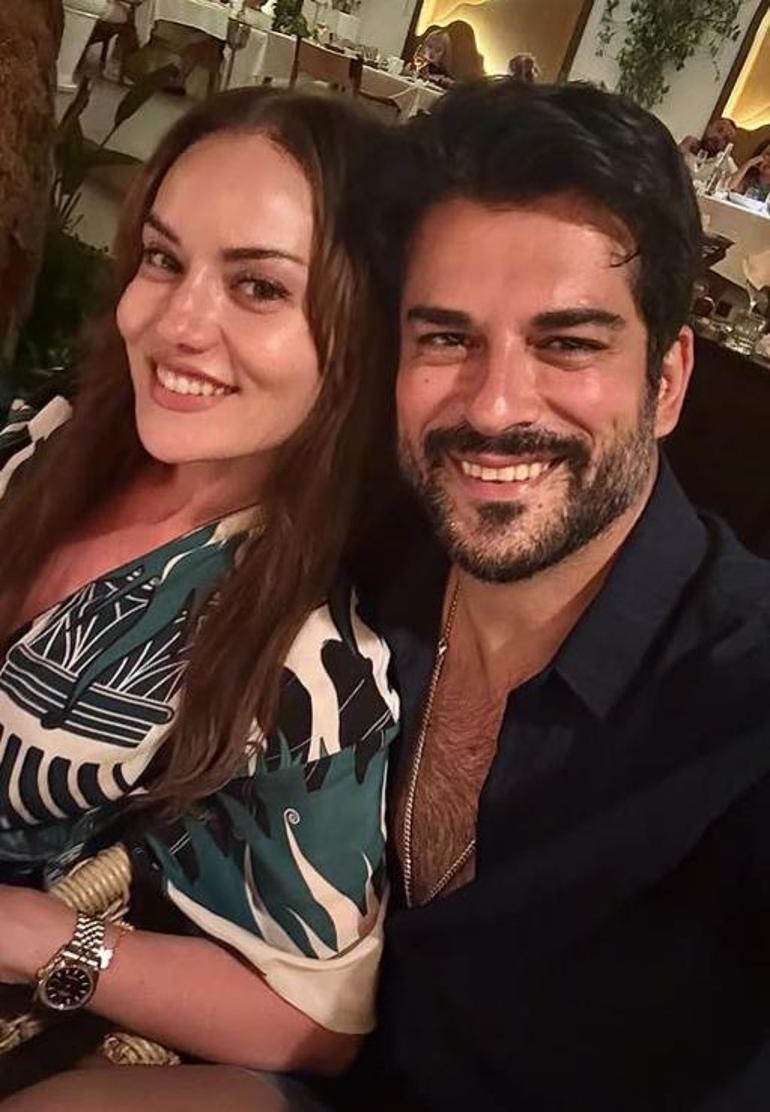 Fahriye Evcenden ağustos paylaşımı geldi Sürpriz Burak Özçivit karesi