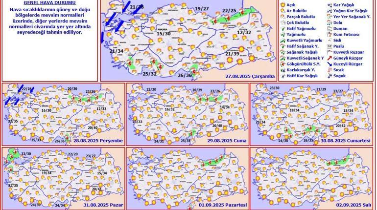 68adc87c197a86fd5d5101c3 Son dakika... Meteoroloji saat verdi! 3 bölge için kritik uyarı