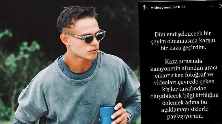 Выживший Мурат Джейлан попал в аварию, которая напугала его поклонников.