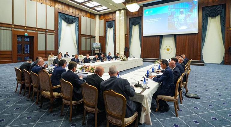 El vicepresidente Yilmaz recibió a la delegación de TISK
