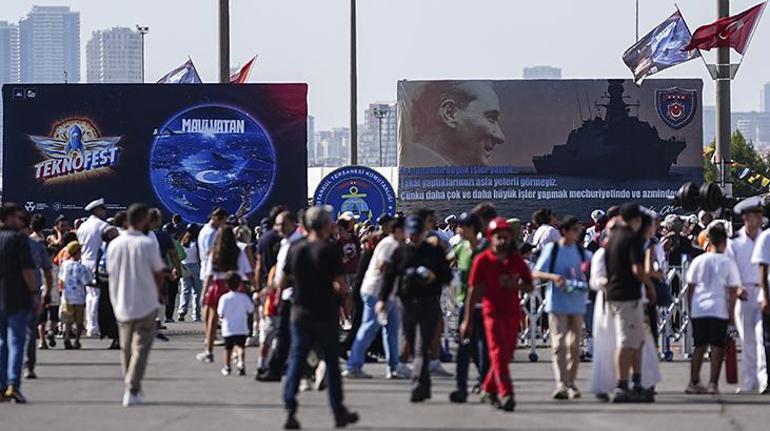 TEKNOFEST Mavi Vatan’a ziyaretçi akını