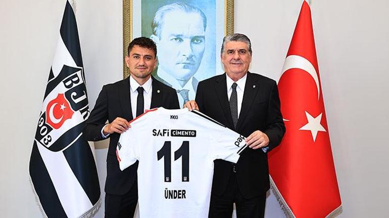 Beşiktaşın yeni transfer Cengiz Ünderden Sergen Yalçın sözleri: Kendimi daha farklı hissediyorum