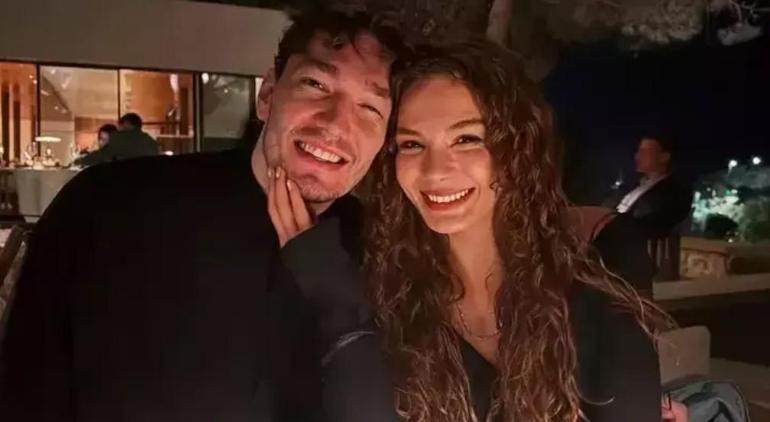 Ebru Şahinin mutluluk gözyaşları Maç sonrası eşi Cedi Osmana sarılarak ağladı