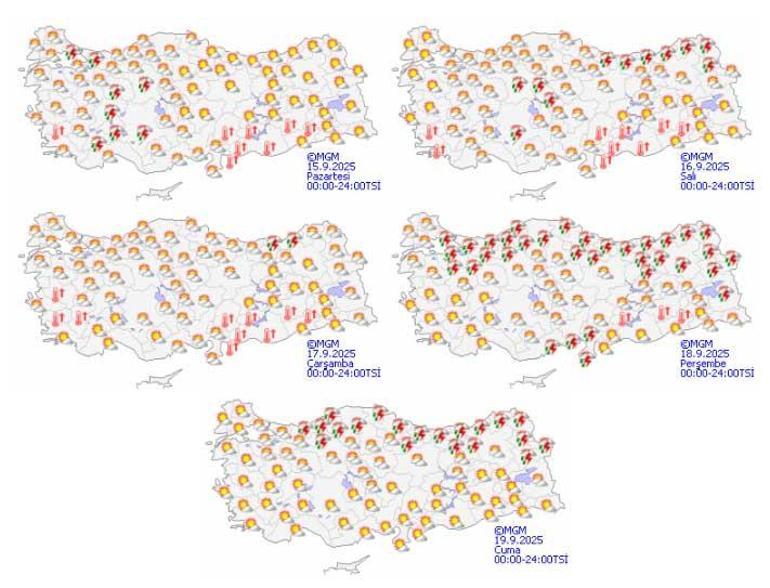 Meteoroloji’den sağanak alarmı 5 güne dikkat: İstanbul, Ankara dahil