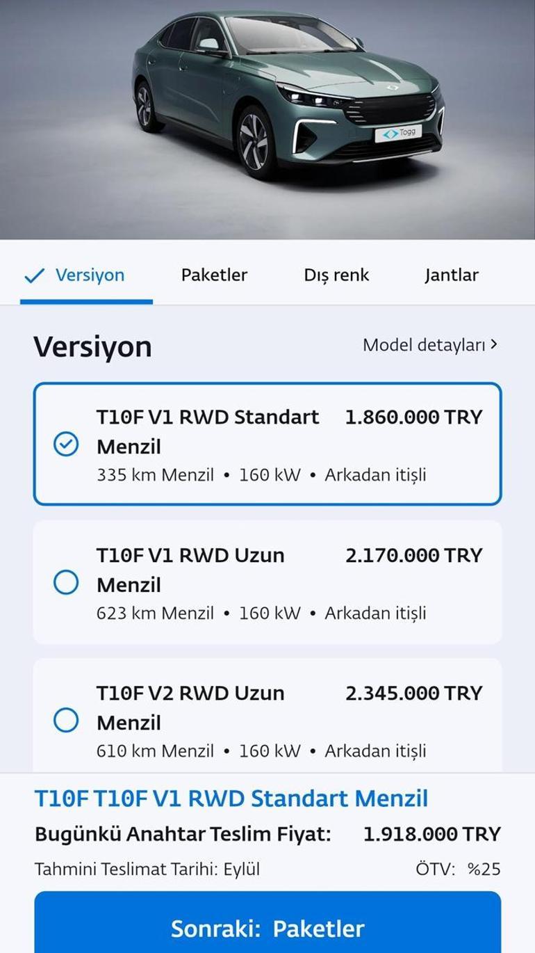 Togg T10F