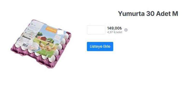 90 TL’ye kadar inen yumurta fiyatında dikkat çeken artış Nedeni belli oldu