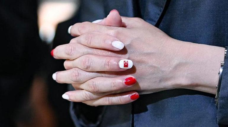 Japon Prensesin tırnağındaki Türk bayrağı: Kültürel dostluğun ince detayı