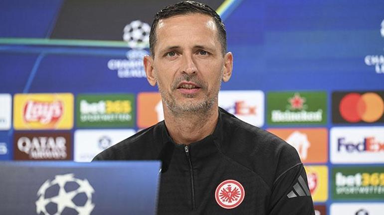 Frankfurt teknik direktöründen Galatasaray açıklaması 1-0 geride başlıyoruz