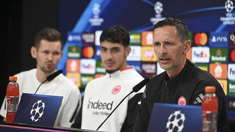 Frankfurt teknik direktöründen Galatasaray açıklaması 1-0 geride başlıyoruz