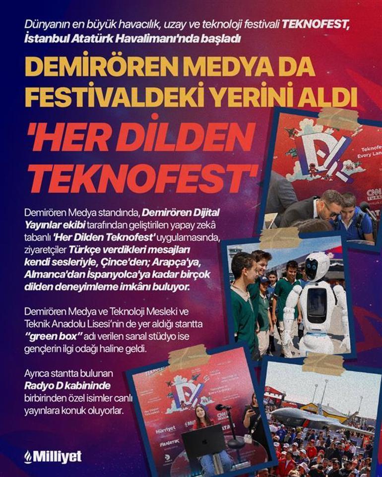Demirören Medya TEKNOFEST'te yerini aldı